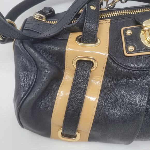 Marc Jacobs Bowler Bag Handles & Shoulder Strap Leather & Patent Leather - Picture 8 of 8